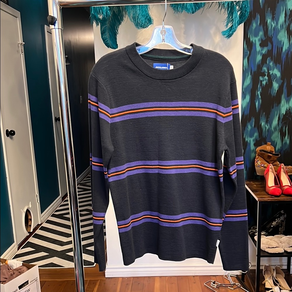 Jack and Jones Striped Sweater